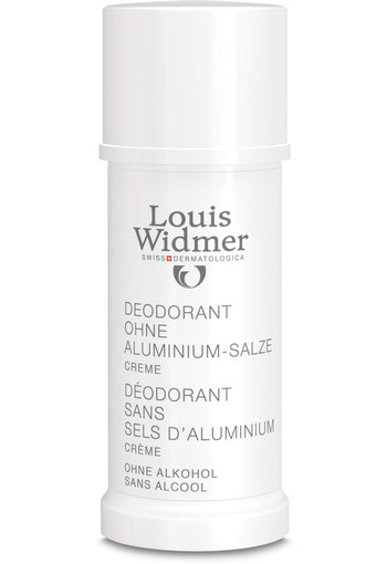Louis Widmer Deo Creme Zonder Alumimiumzouten (geparfumeerd) 40ml