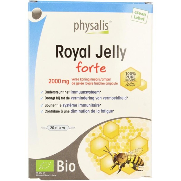 Physalis Royal jelly forte bio 10ml (20 Ampullen)