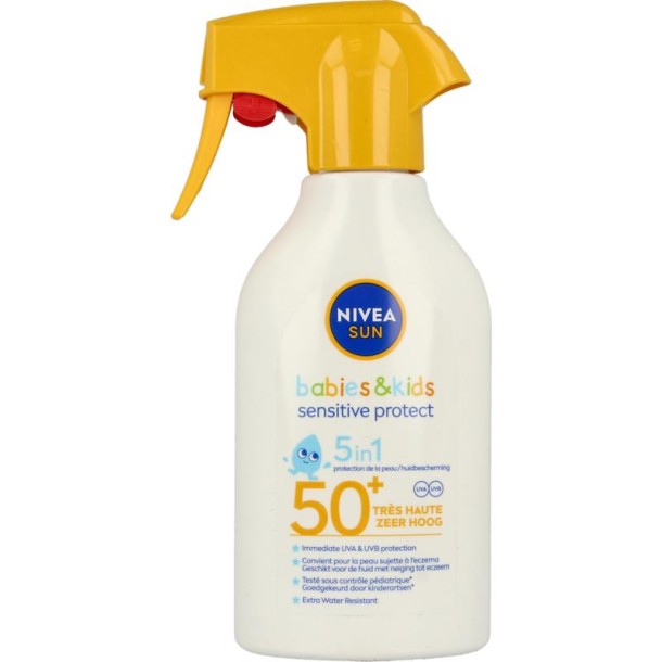 Nivea Sun kids sensitive spray SPF50+ 270 Milliliter