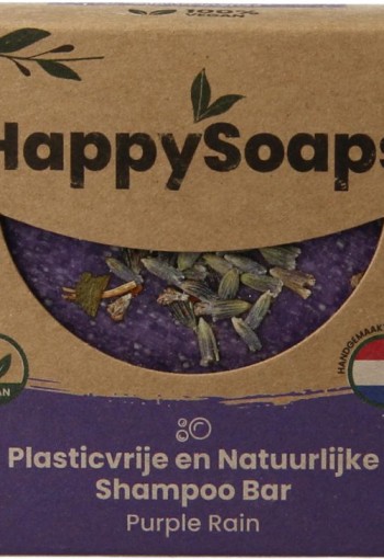 Happysoaps Shampoobar purple rain (70 Gram)