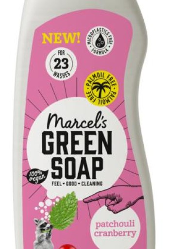 Marcel's GR Soap Wasmiddel universeel patchouli & cranberry (1 Liter)