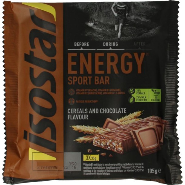 Isostar Reep chocolate high energy (105 Gram)