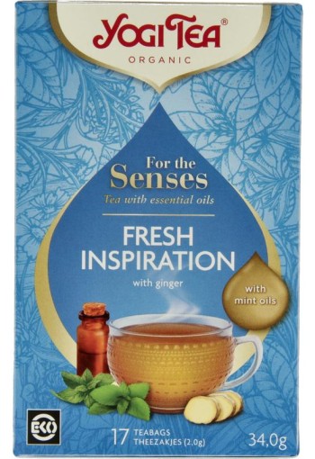 Yogi Tea For the sences fresh bio (17 Zakjes)