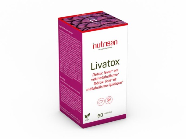 Nutrisan Livatox (60 Vegetarische capsules)