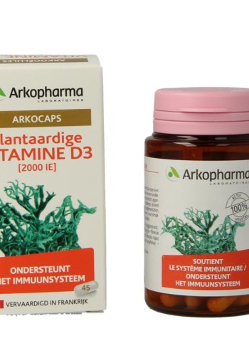 Arkocaps Vitamine D3 2000IE vegan (45 Capsules)