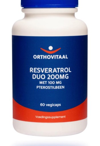 Orthovitaal Resveratrol duo 200mg (60 Vegetarische capsules)