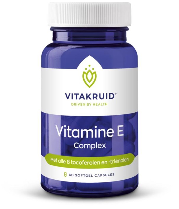 Vitakruid Vitamine E complex (60 Softgels)