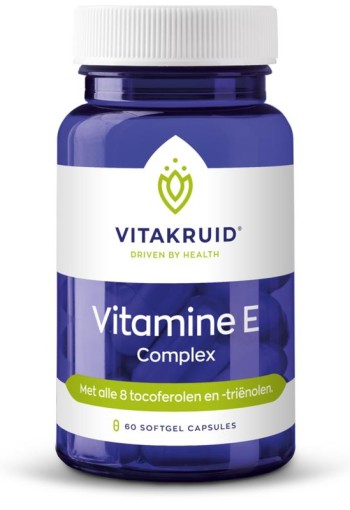 Vitakruid Vitamine E complex (60 Softgels)