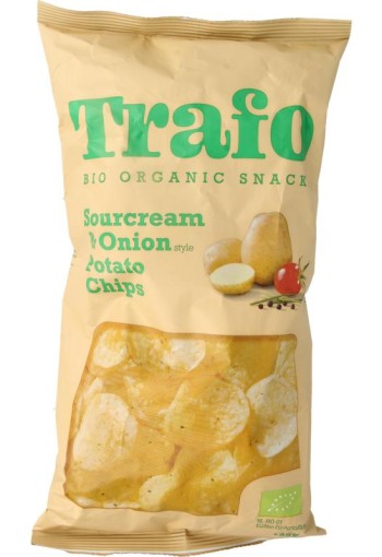 Trafo Chips sour cream & onion bio (125 Gram)