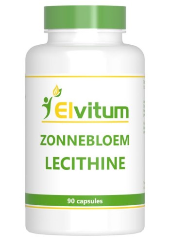 Elvitaal/elvitum Zonnebloem lecithine (90 Capsules)