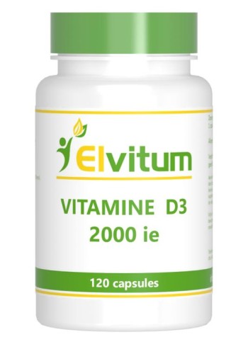Elvitaal/elvitum Vitamine D3 2000IE/50mcg (120 Capsules)