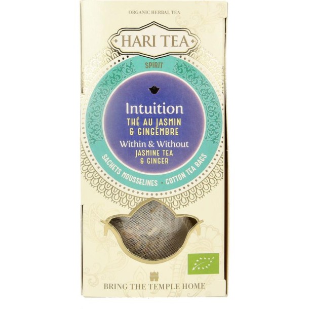 Hari Tea Jasmine tea & ginger within & without bio (10 Stuks)