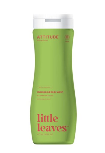 Attitude Shampoo 2 in 1 little leaves meloen (473 Milliliter)