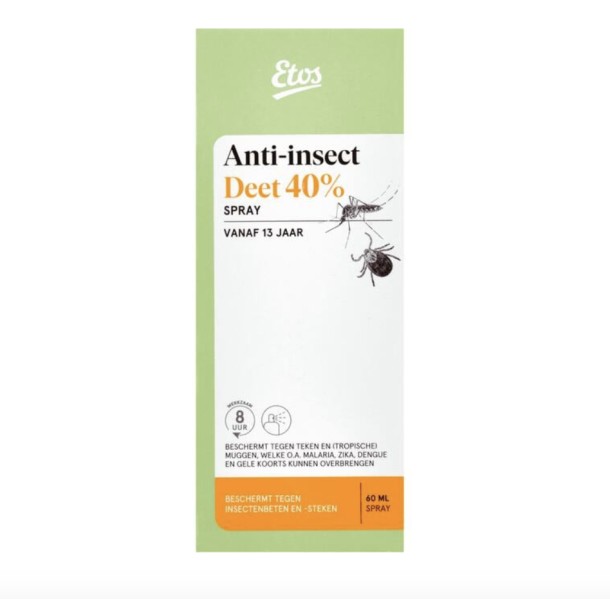Etos Deet an­ti-in­sec­ten spray  60 ml