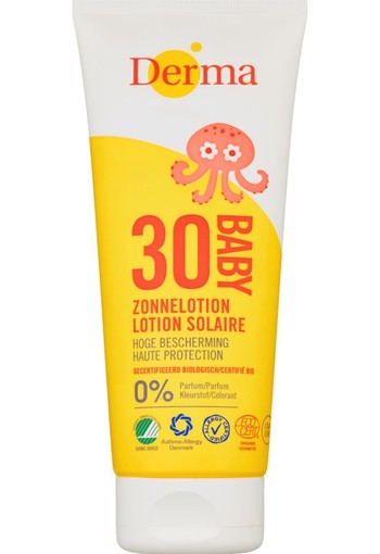 Derma Eco Baby Zonnelotion Hoge Bescherming SPF30 150ml