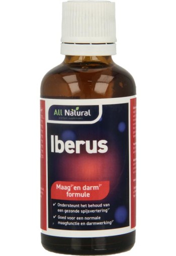 All Natural Iberus maag darm formule (50 Milliliter)