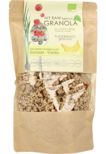 Vitiv Tijgernoot granola banaan vanille bio (230 Gram)
