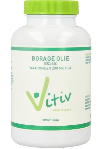 Vitiv Borage olie (100 Softgels)