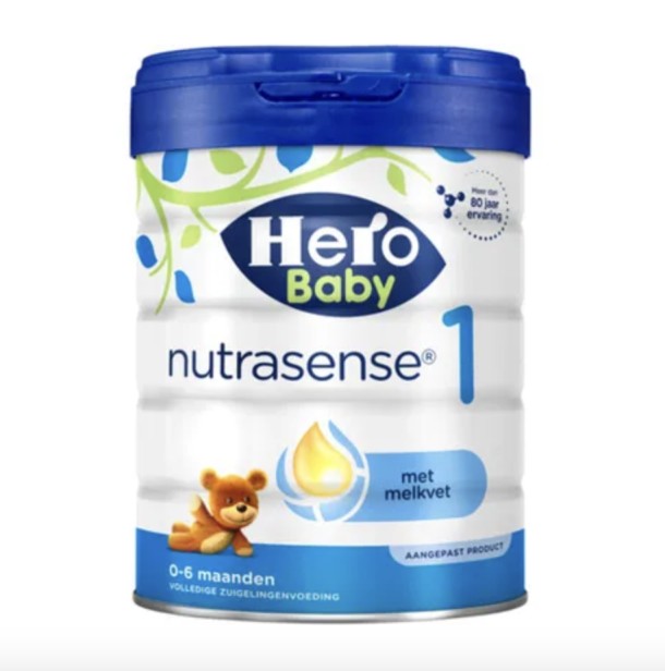 Hero 1 nutrasense 0-6 Mnd 800g met melkvet