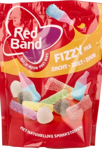 Red Band Snoepmix Fizzy (205 Gram)