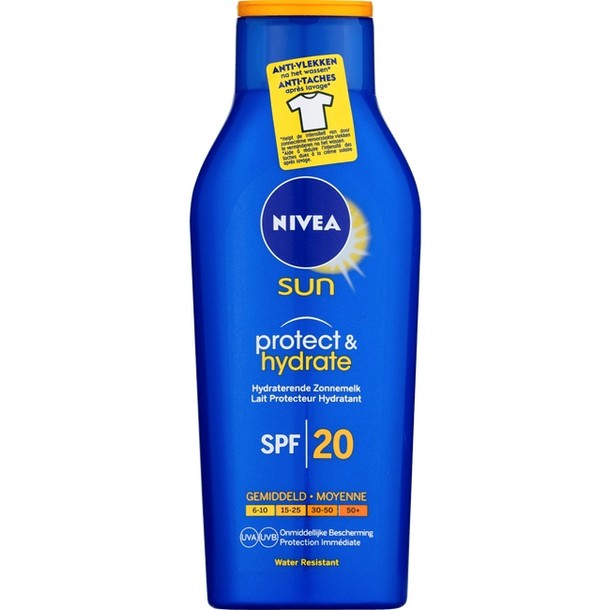 NIVEA SUN Protect & Hydrate Zonnemelk SPF20 400ml