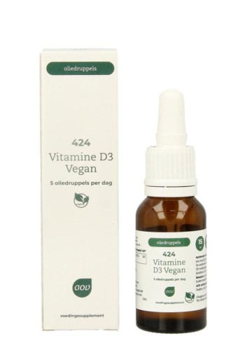 AOV 424 Vitamine D3 25mcg vegan (15 Milliliter)