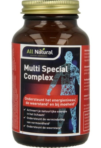 All Natural Multi speciaal complex (90 Tabletten)