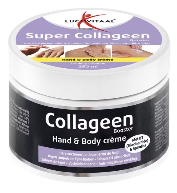 Lucovitaal Collageen hand & body creme (250 Milliliter)