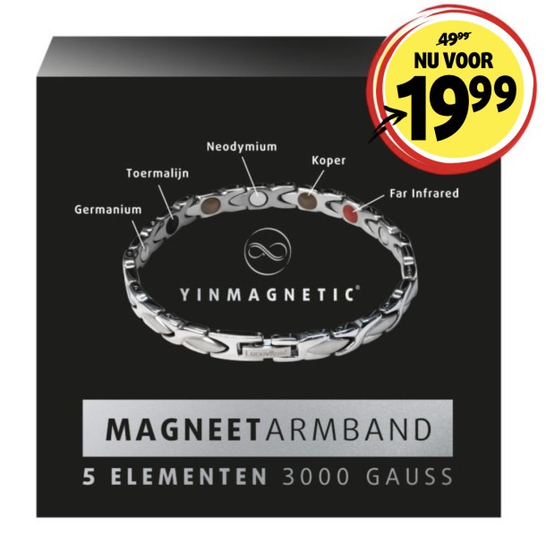 Lucovitaal Yinmagnetic Magneet Armband