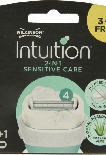 Wilkinson Intuition sensitive care navulmesjes (4 Stuks)