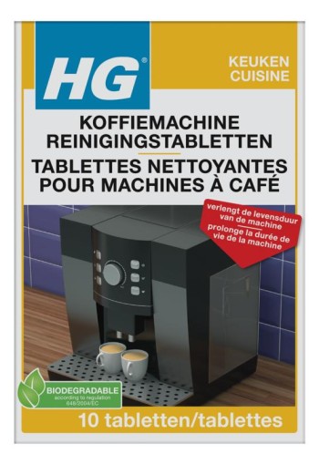 HG Koffiemachine Reinigingstablet (10 Stuks)