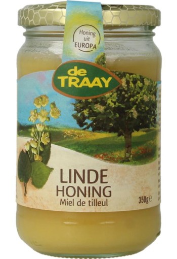 Traay Linde honing creme (350 Gram)