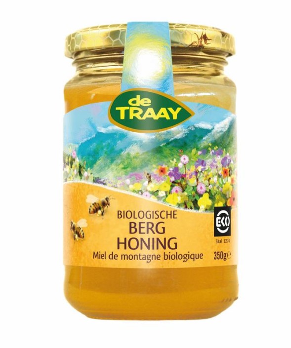 Traay Berg honing eko bio (350 Gram)