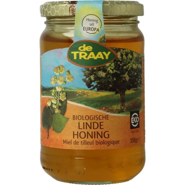 Traay Linde honing bio (350 Gram)