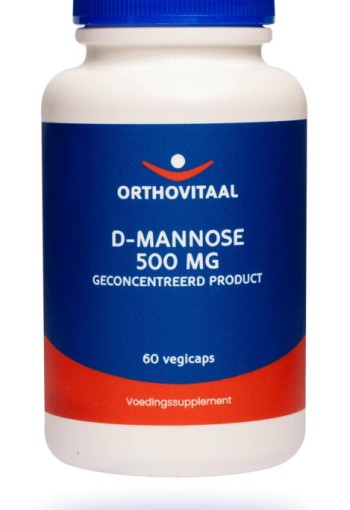 Orthovitaal D-Mannose 500mg (60 Vegetarische capsules)