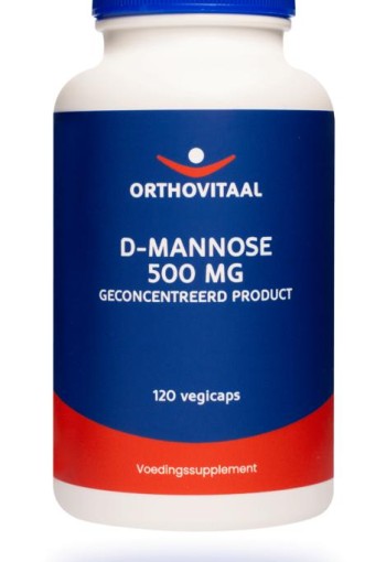 Orthovitaal D-Mannose 500mg (120 Vegetarische capsules)