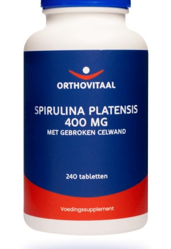 Orthovitaal Spirulina platensis 400mg (240 Tabletten)