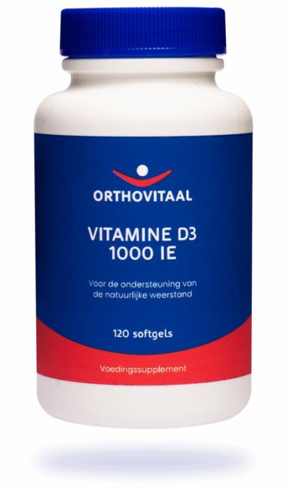 Orthovitaal Vitamine D3 1000IE/25mcg (120 Softgels)
