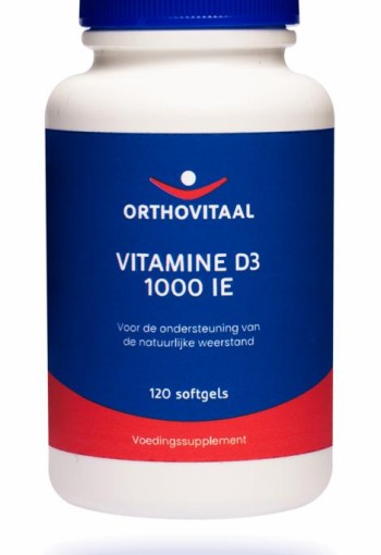Orthovitaal Vitamine D3 1000IE/25mcg (120 Softgels)