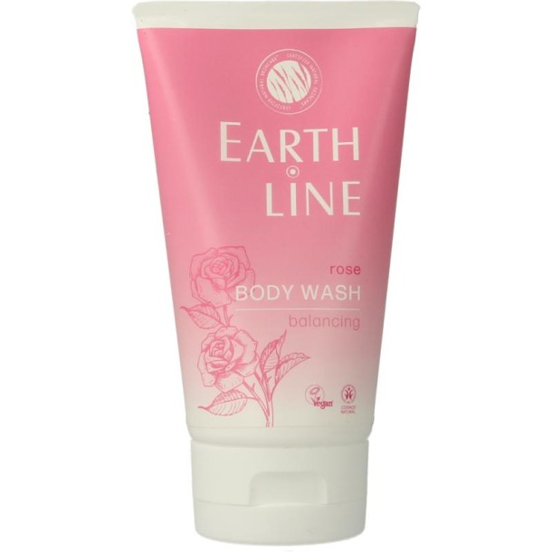 Earth Line Bodywash rose (150 Milliliter)