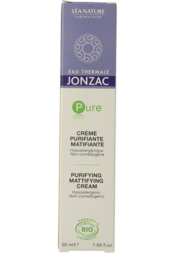 Jonzac Pure zuiverende en matterende creme (50 Milliliter)
