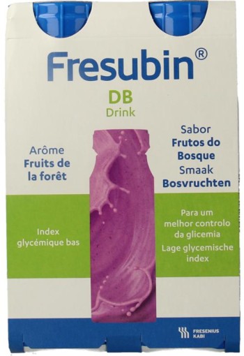 Fresubin DB drink bosvruchten 200ml (4 Stuks)