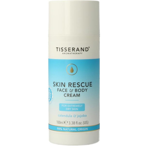 Tisserand Face & bodycream skin rescue (100 Milliliter)