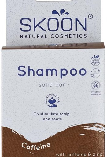 Skoon Shampoo Solid cafeine (90 Gram)