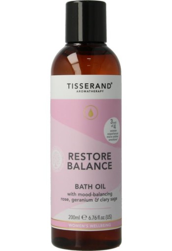Tisserand Bath oil restore balance (200 Milliliter)