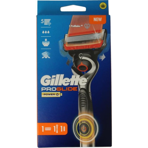 Gillette Fusion powerglide power (1 Stuks)