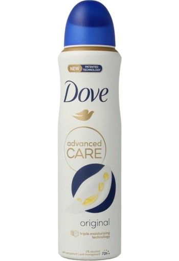 Dove Deodorant spray original (150 Milliliter)