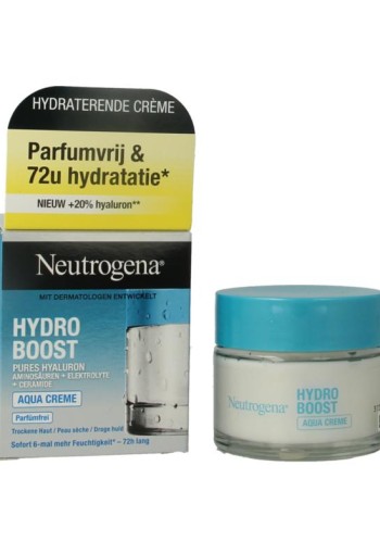 Neutrogena Hydro boost creme gel moisturiser 50 Milliliter