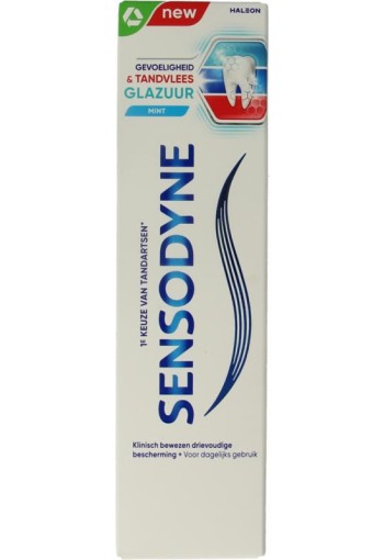 Sensodyne Tandpasta sensitivity, gum & glazuur (75 Milliliter)