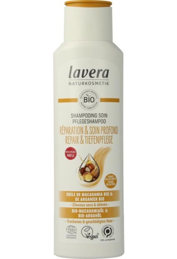 Lavera Shampoo repair & deep care FR-DE (250 Milliliter)